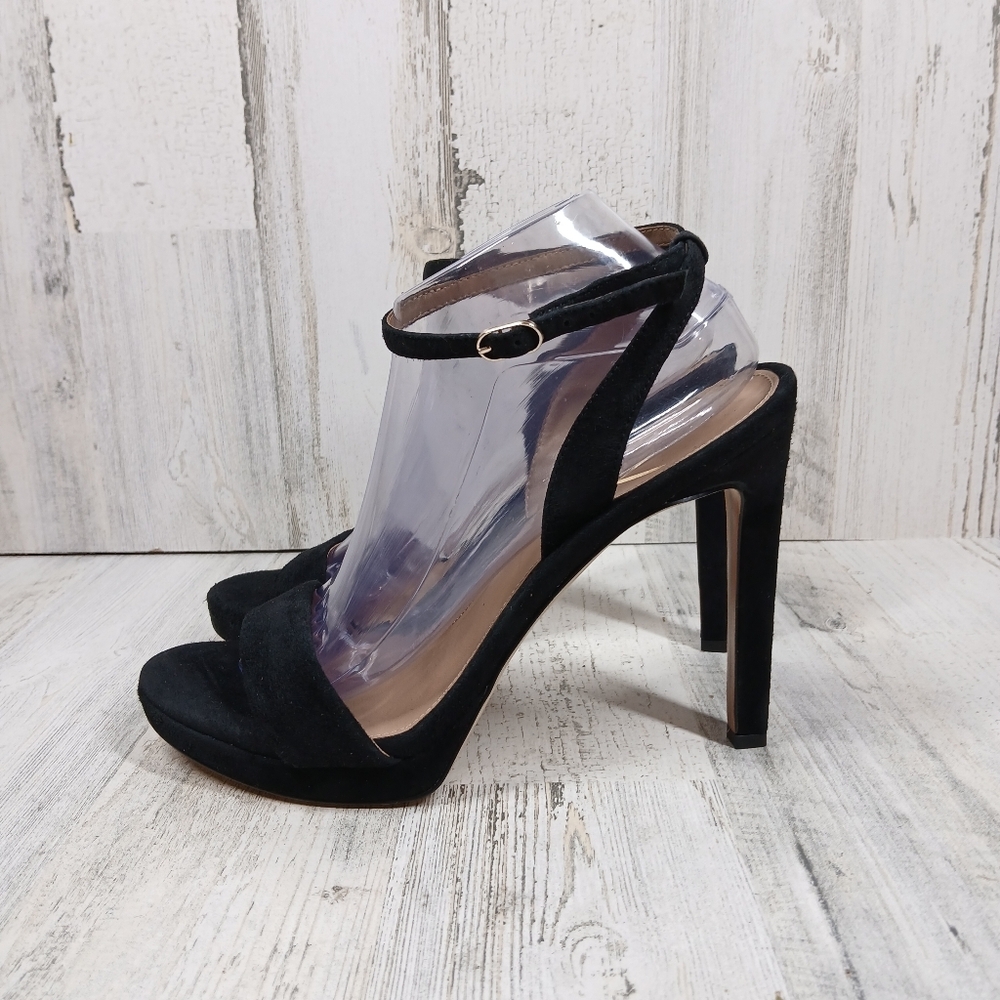 Sam Edelman Black Suede Heels